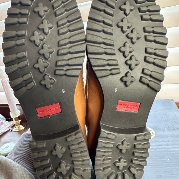 NEW Marc Joseph US 9 Nancy Ln Cognac Brown Leather Loafers Horsebit Buckle - Picture 7 of 7